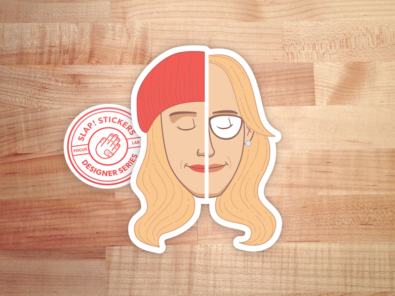 Stickers | Final Sticker Revealed! amy hood design designer focus lab hoodzpah illustration illustrator series sticker