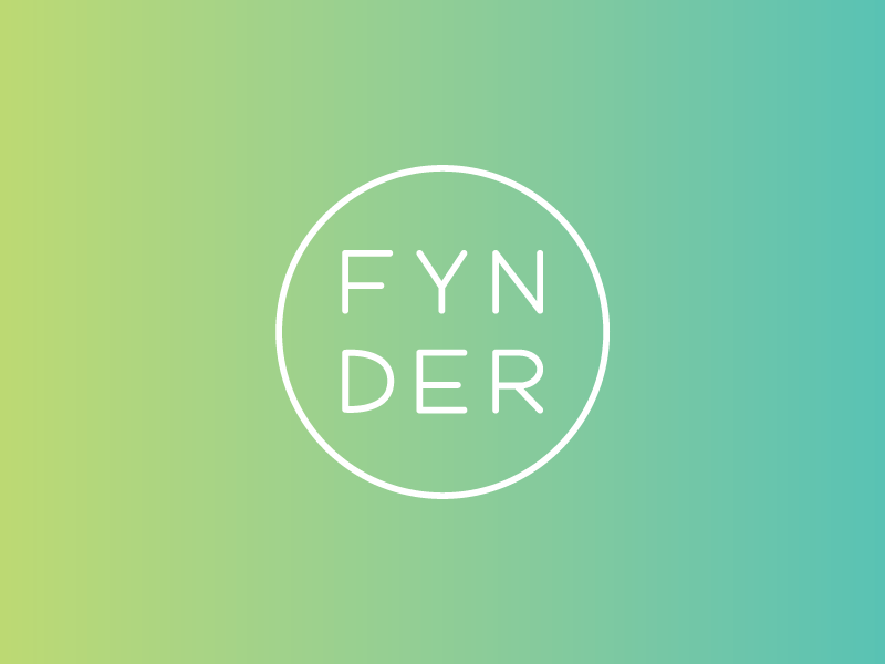 Branding | Fynder Round 1 branding circle color design focus lab gradient logo mark symbol typography