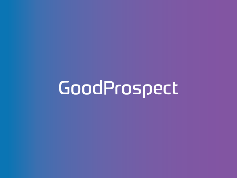 Branding | GoodProspect Round 1 brand branding color design focus lab gradient logo logotype mark symbol typography