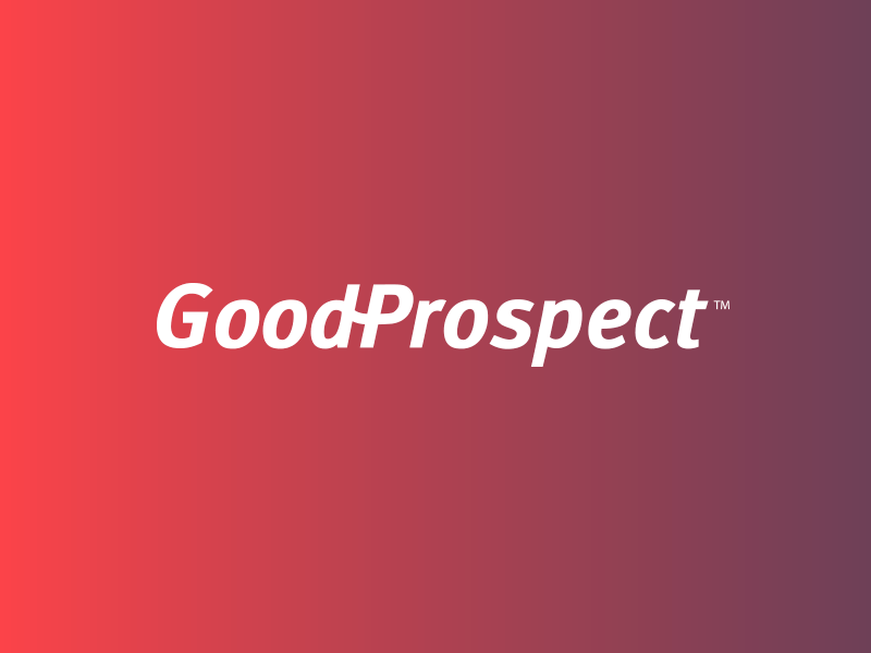 Branding | GoodProspect Round 2 branding color design focus lab gradient logo logotype typography