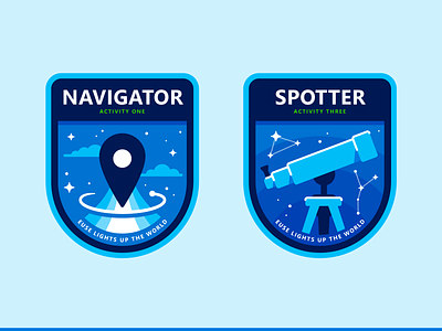 Illustration | EUSE Microsoft Event Illustrated Badges 01