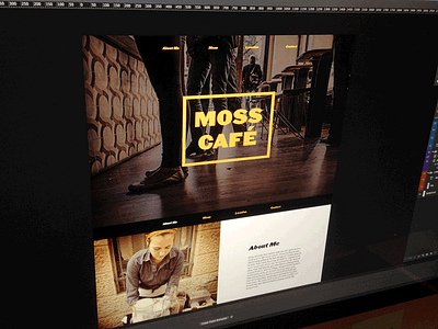 Web & Branding | Fun & Experimenting branding cafe coffee design food logo logotype typography ui web web design