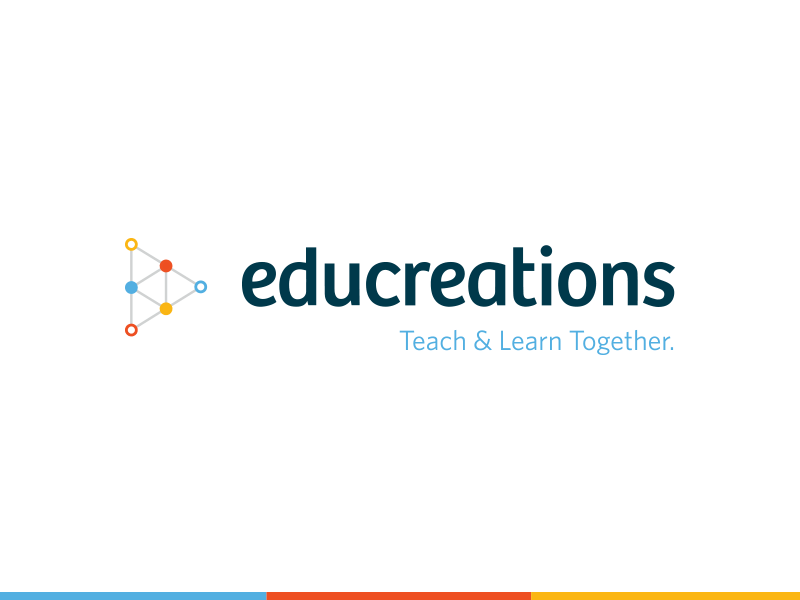 Branding | Educreations branding color design education focus lab line online tinkertoy type typography ui web