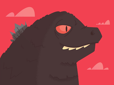 Illustration | "It's GODZILLA!"