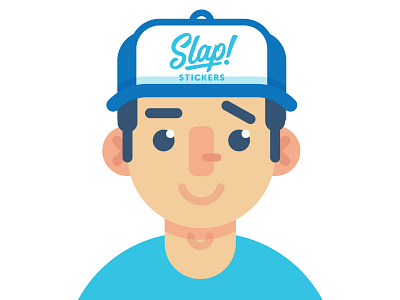 Illustration | "Slap! Stickers Kickstarter" art avatar awesome california color design doodle fun illustration kickstarter san diego stickers