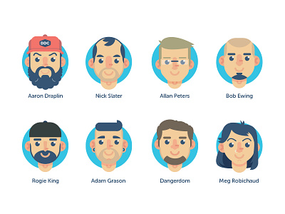 Slap! Stickers | "Family Roster No.1"