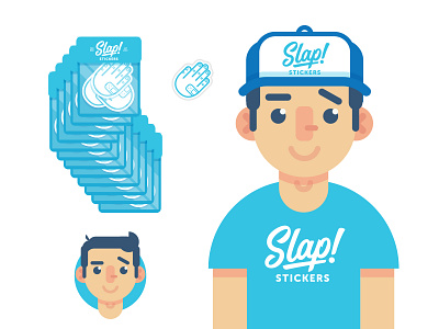 Slap! Stickers | "Legend's Package" art avatar awesome california color design doodle fun illustration kickstarter san diego stickers