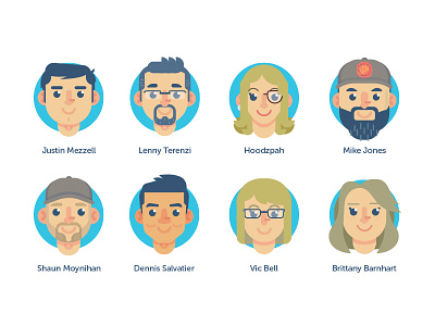 Slap! Stickers | "Family Roster No.2"