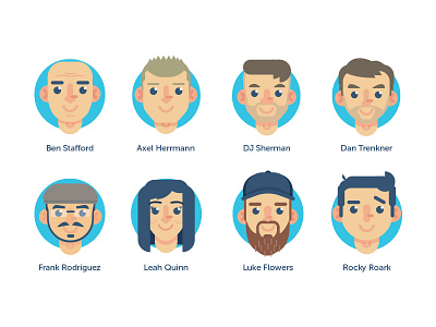 Slap! Stickers | "Family Roster No.4"