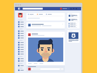 Illustration | "Facebook Security No.2"