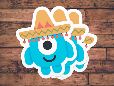 Stickers | "Bob's Mexican Vacation" bob branding character design doodle fun illustration personal stickermule stickers