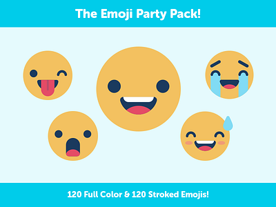 Illustration | Emoji Party Pack