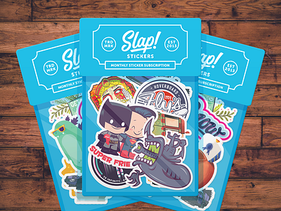 Slap! Stickers | Website Refresh! batman branding design doodle illustration slap! stickers stickers superman