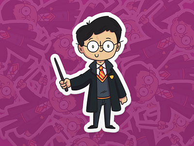 Slaptastick | "Harry Potter Sticker"