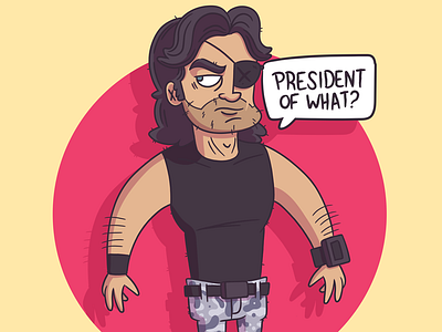 Illustration | "President of What?" -Snake Plissken