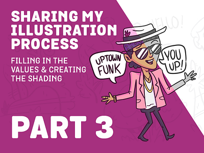 Youtube | Part 3 of my Illustration Process