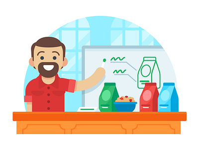 Illustration | "Able Product Development" character colorful design doodle drawing exploration freelance fun illustration illustrator style vector