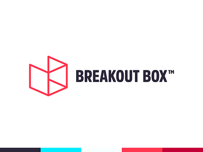 Branding | "Breakout Box" branding color design mark startup tech typography