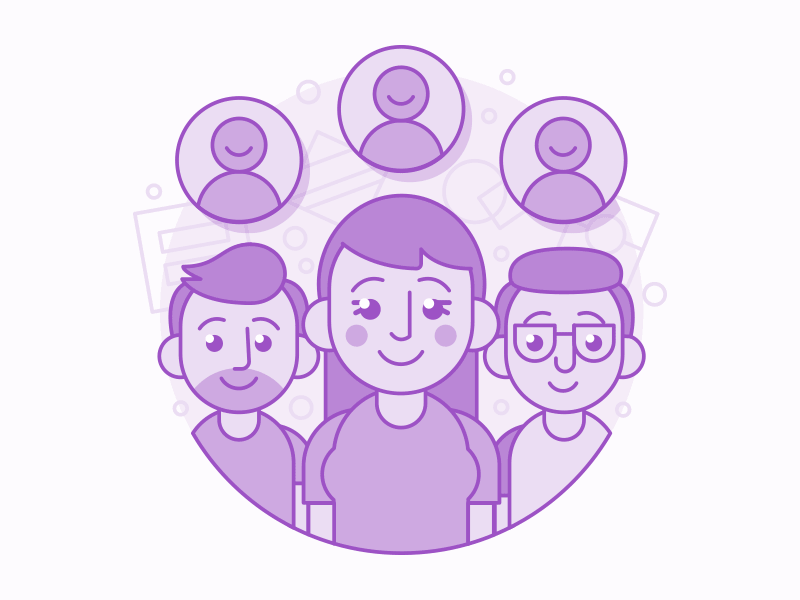 Illustration | "Moodily Individual & Teams" colorful design doodle drawing exploration financial freelance fun illustration illustrator startup style