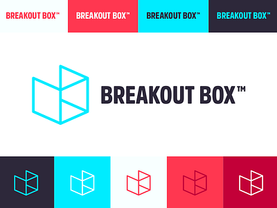 Branding | "Breakout Box Part 3" box branding color design logo mark startup tech typography