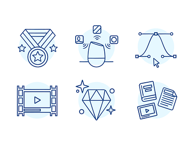 Illustration | AppRabbit Icon Illustrations branding color creative design doodle icon illustration sketching startup vector