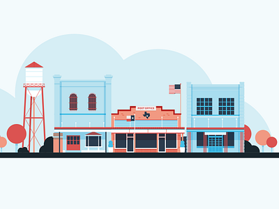 Illustrations | My Fort Bend Footer No. 2