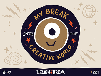 Design Break Podcast |001 branding branding design design design break designer freelance freelancer illustration podcast podcast logo podcasting story book