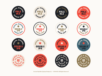 Branding | Bird Rock Brewing Co. Collection No.2