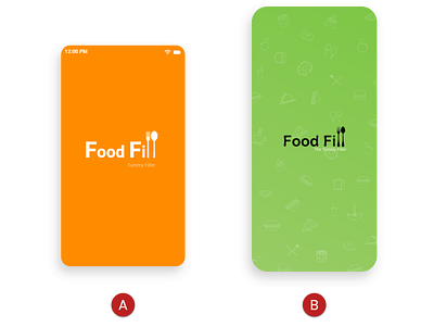 Food Fill - Multi Purpose app for food all purpose app for food design food food and drink food app food app logo food lover foodie illustration logo splashscreen typography ux