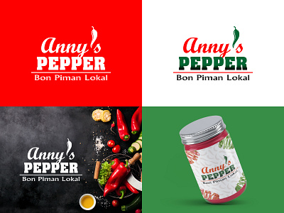 Anny's PEPPER branding design graphic design logo logo design vector