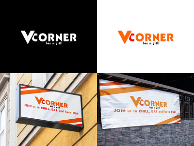 Vcorner branding design graphic design logo logo design vector