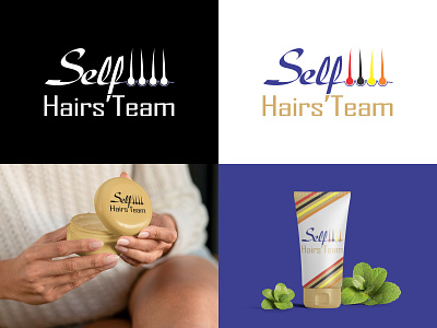 Self Hairs'Team brand branding business design graphic design logo logo design smallbusiness startup vector