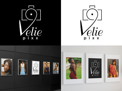 Velie Pixx brand branding business design graphic design logo logo design smallbusiness startup vector