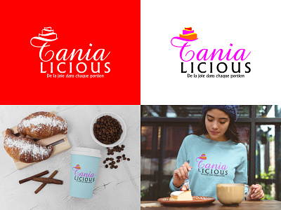 Tania Licious brand branding business design graphic design logo logo design smallbusiness startup vector