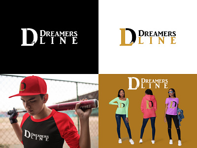 Dreamers LINE brand branding business design graphic design logo logo design smallbusiness startup vector