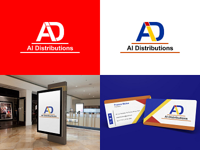 AI Distributions brand branding business design graphic design logo logo design smallbusiness startup vector