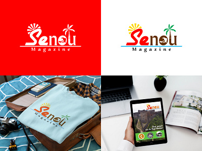 Se Nou Magazine brand branding business design graphic design logo logo design smallbusiness startup vector