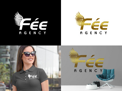 Fée Agency brand branding business design graphic design logo logo design smallbusiness startup vector