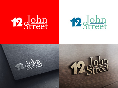 12 John Street brand branding business design graphic design logo logo design smallbusiness startup vector