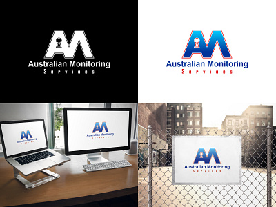 Australian Monitoring brand branding business design graphic design logo logo design smallbusiness startup vector