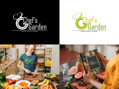 Chef's Garden brand business businessman design graphic design logo logo design smallbusiness startup vector