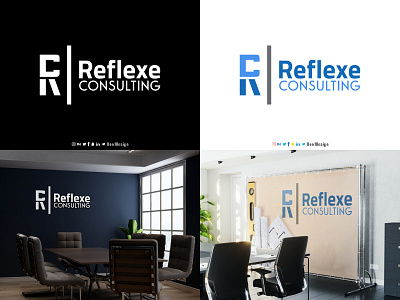 Reflexe Consulting business businessman d1d design designer don1design graphic design graphic designer logo logo design logo designer small business startup vector
