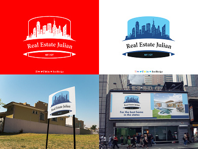 Real Estate Julian brand design don1design graphic design logo logo design startup vector
