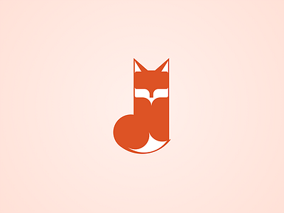 Fox branding concept creative fox icon logo vector