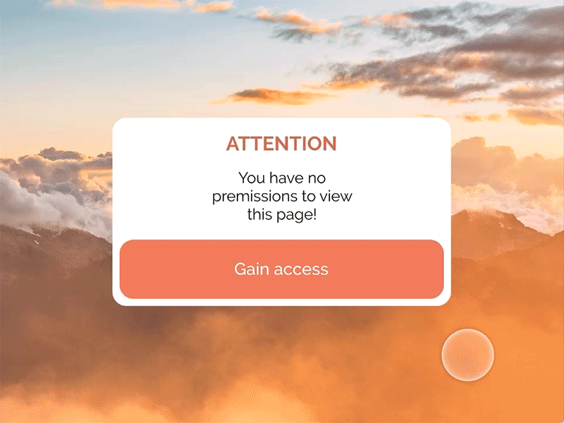 DailyUI - #011 Flash Message animation animation challenge dailyui message popup ui ux