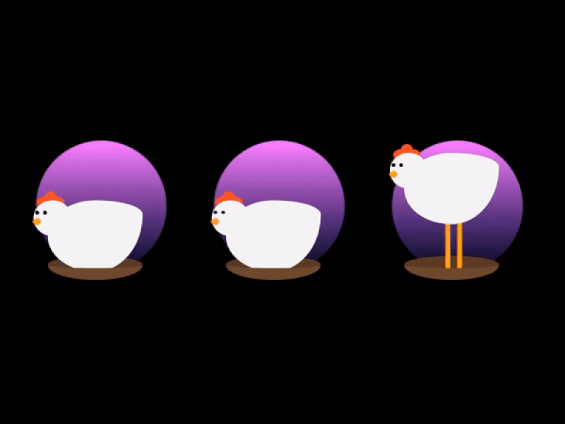 Egg Hunt animated animation awesome chicken chickens code codepen creative code creative coding css css animation egg eggs fun interaction interactive