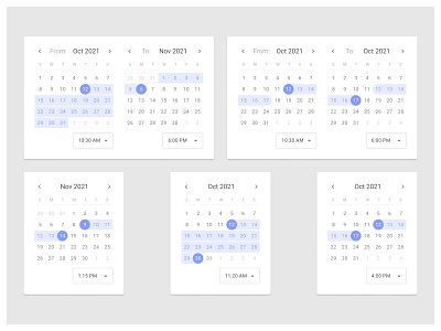 Date Picker UI