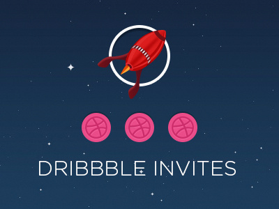 3 Dribble Invites dribbble invitation dribbble invitations dribbble invites invitation invitations invites