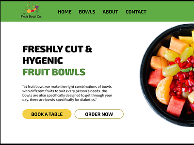 Fruit shop website design fruits landingpage uxdesign webpage