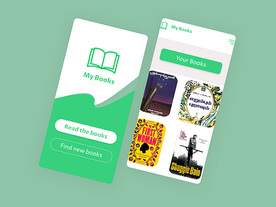 UI Design for Book app